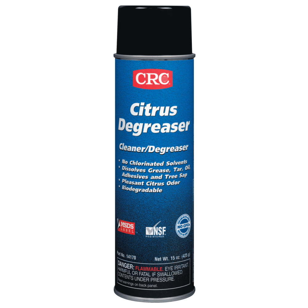 CRC Citrus Degreaser, 20 Oz Can, Case Of 12