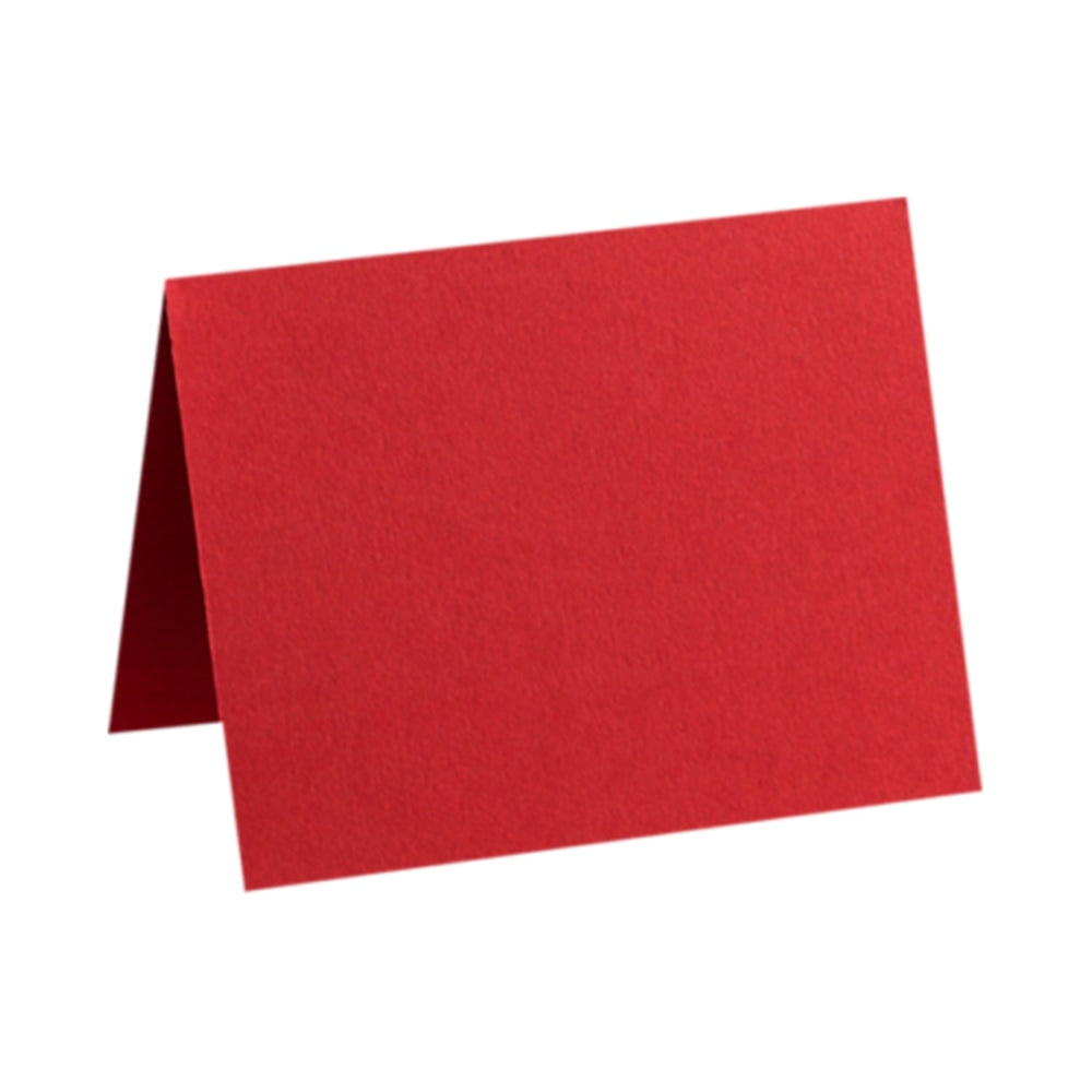 LUX Folded Cards, A7, 5 1/8in x 7in, Ruby Red, Pack Of 500