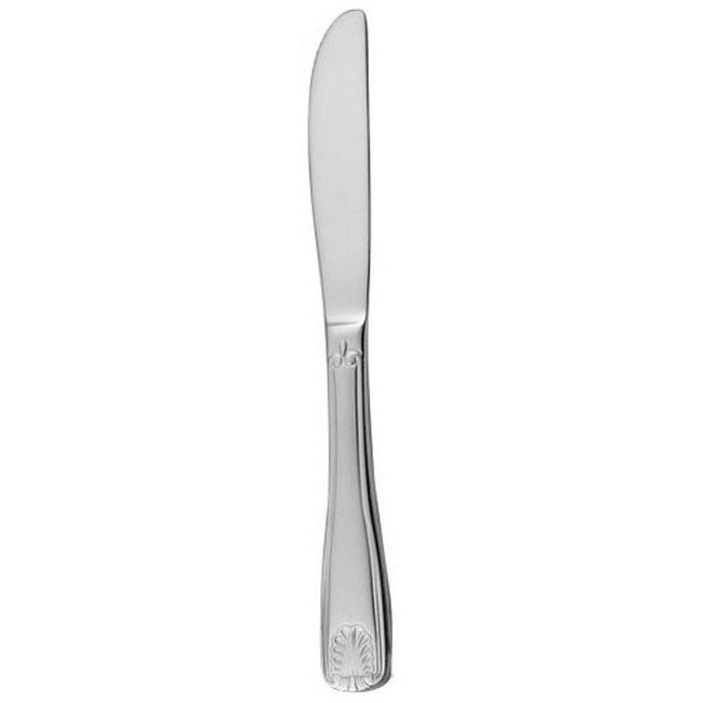 Walco Fanfare Stainless Steel Dinner Knives, Silver, Pack Of 12 Knives