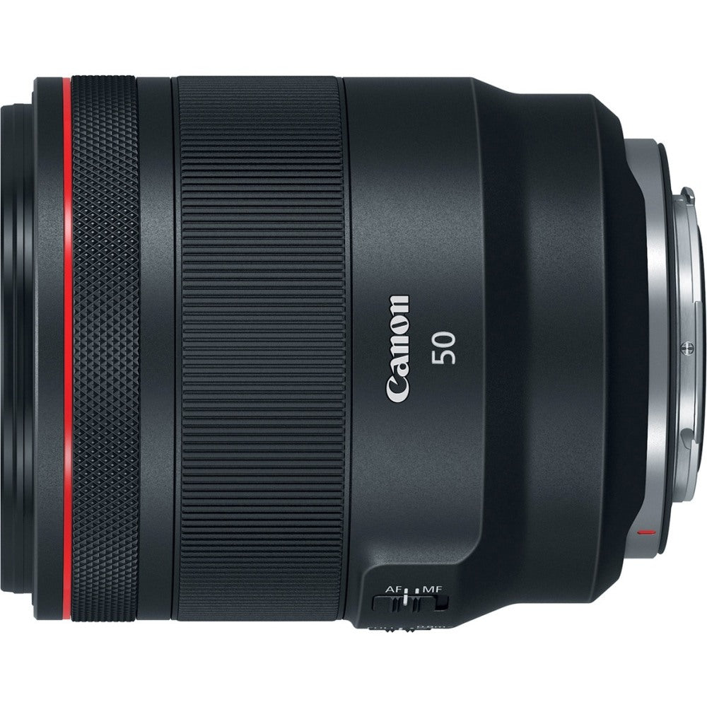 Canon - 50 mm - f/1.2 - Fixed Lens for Canon RF - Designed for Digital Camera - 77 mm Attachment - 0.19x Magnification - 0.2in Length - 0.1in Diameter