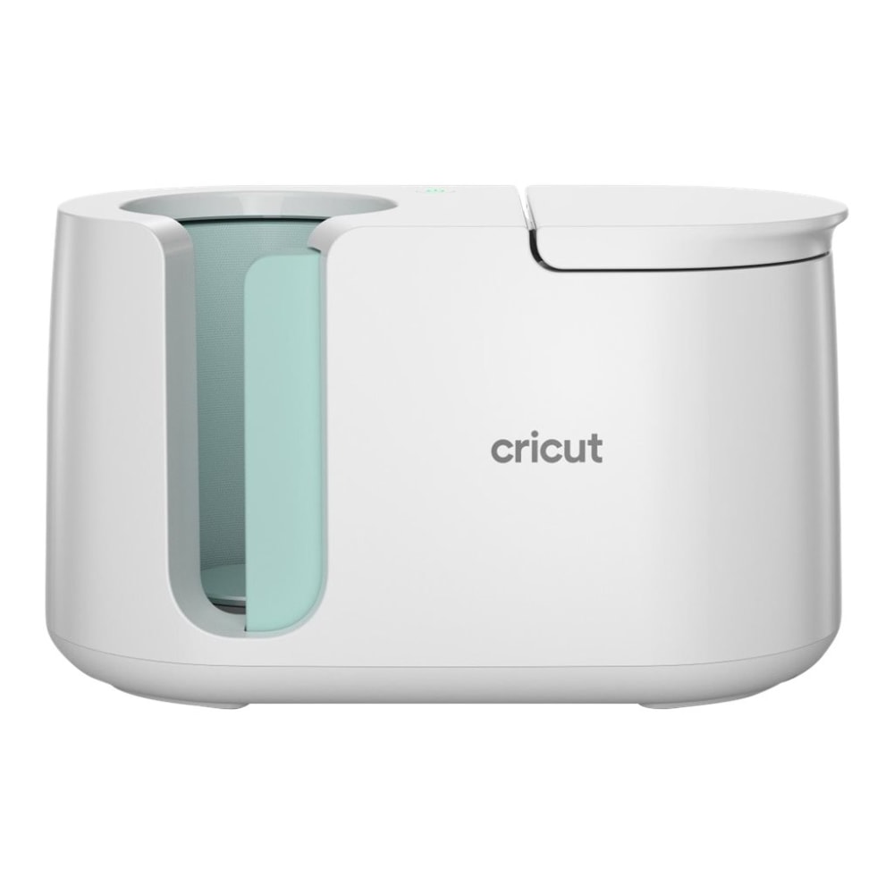 Cricut Mug Press, 6-1/2inH x 11inW x 6-1/4inD, White/Blue