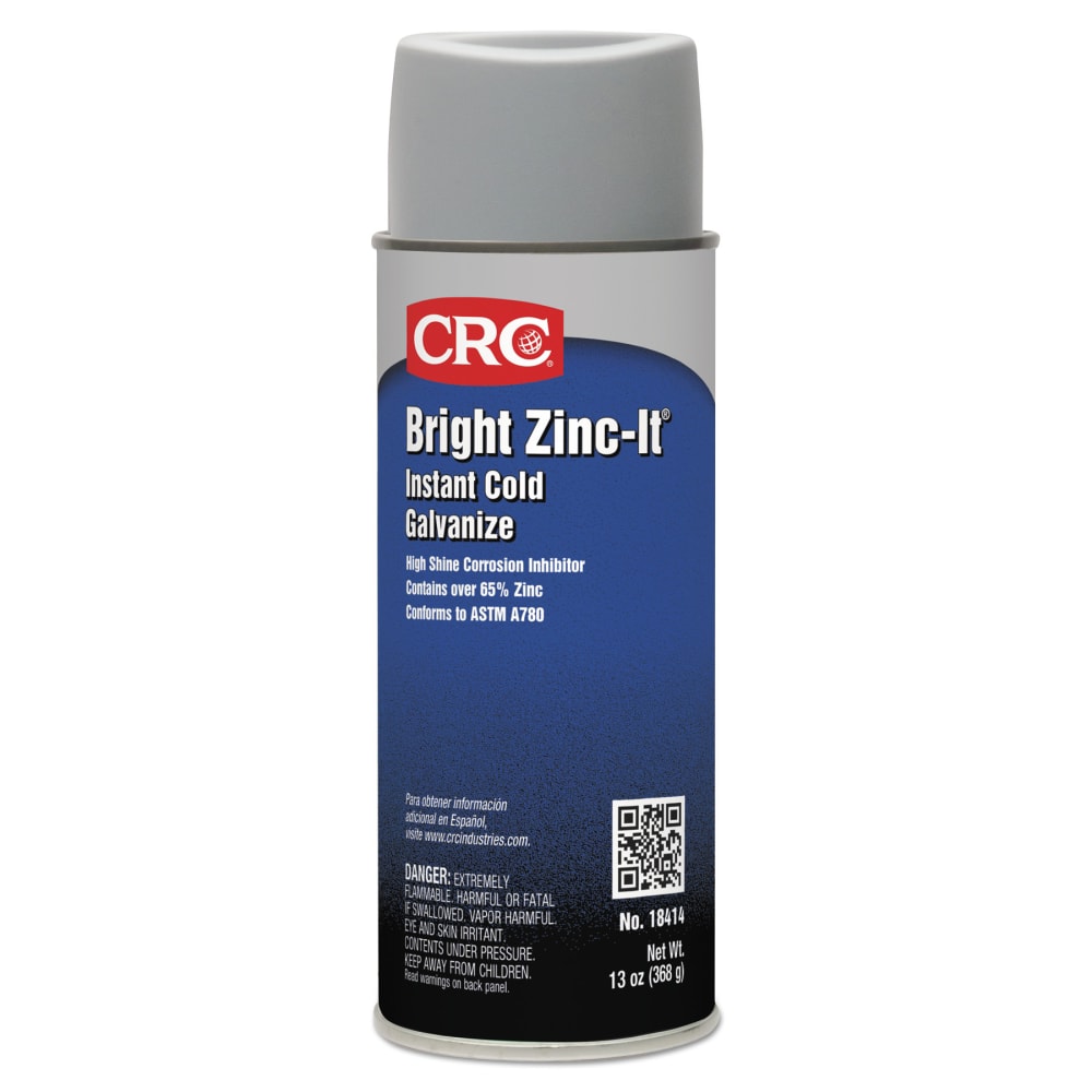 Bright Zinc-It Instant Cold Galvanize, 16 oz Aerosol Can