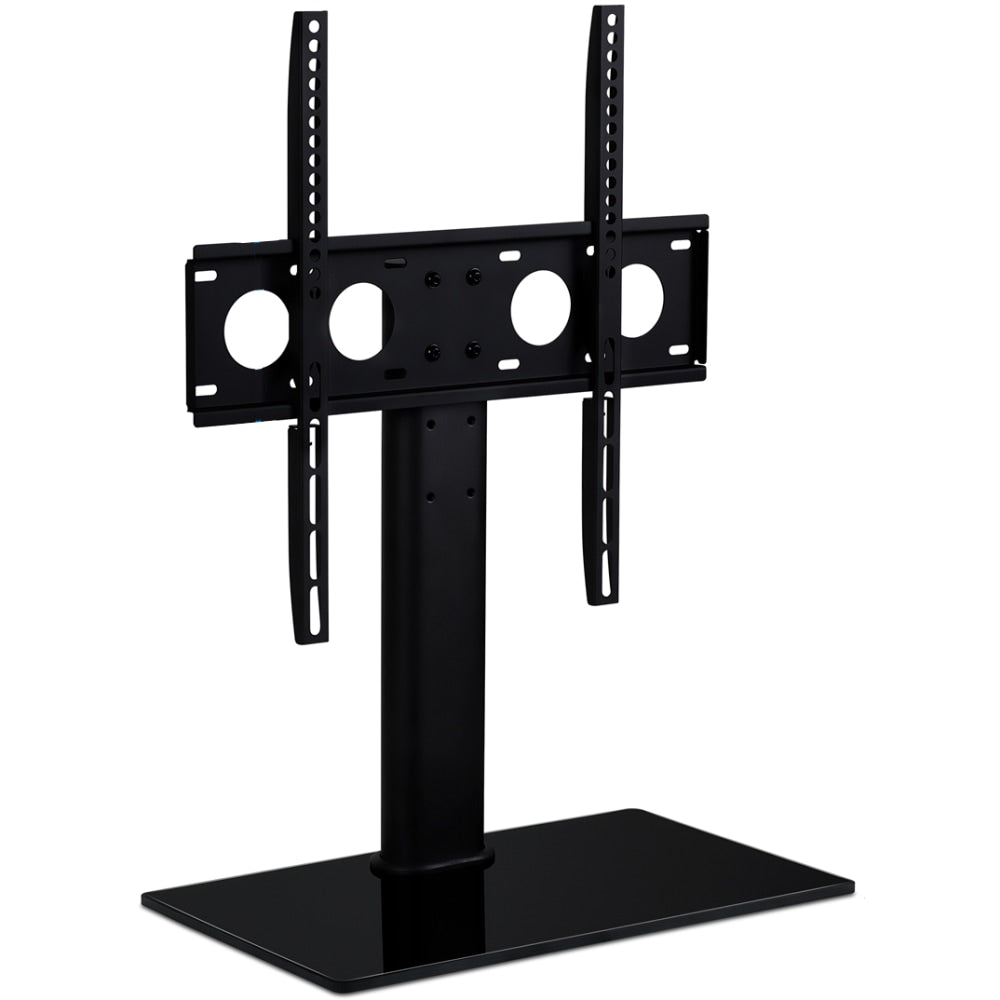 Mount-It! MI-847 Tabletop TV Stand For TVs Up To 55in, 24inH x 16-5/8inW x 10-1/8inD, Black