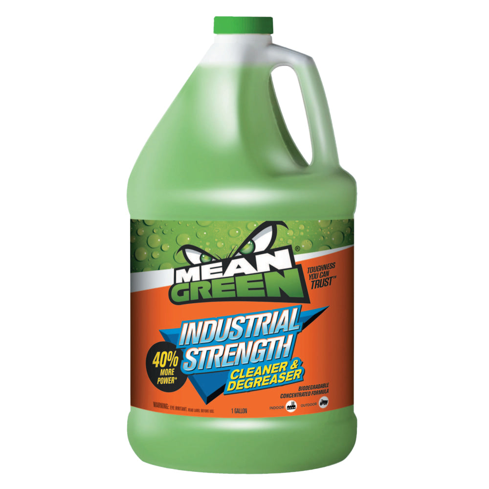 Mean Green Industrial Strength Cleaner And Degreaser, 128 Oz Bottle, Case Of 4