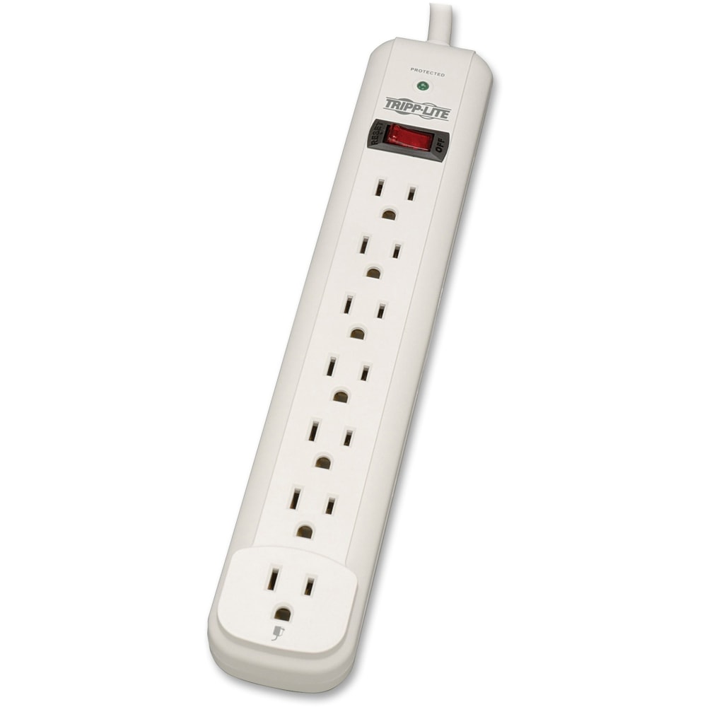 Tripp Lite TLP725 Protect It! 7 Outlet Surge Suppressor, 25ft Cord, 1080 Joules