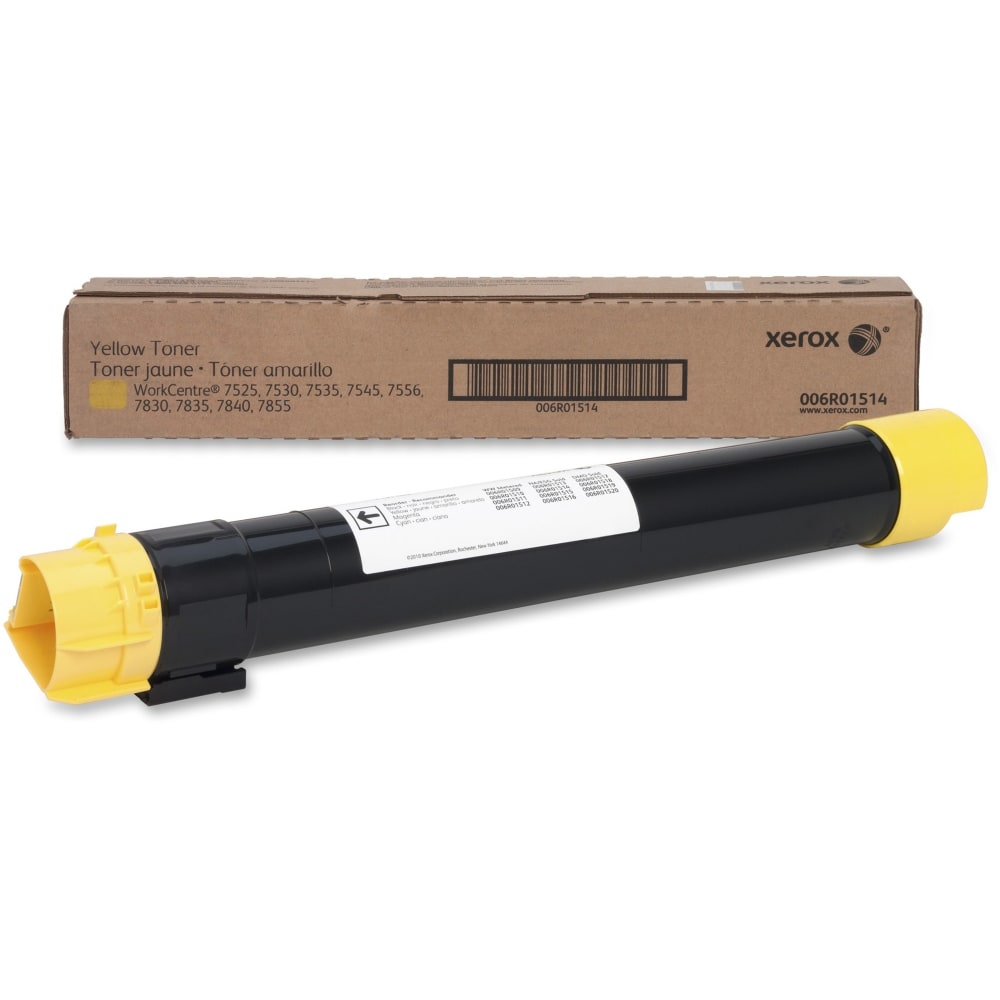 Xerox 7500 Yellow Extra-High Yield Toner Cartridge, 006R01514