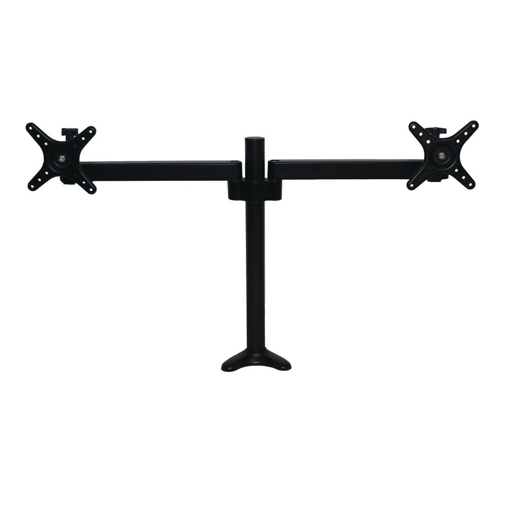 Victor DC002 Dual Or Single Monitor Mount, Black