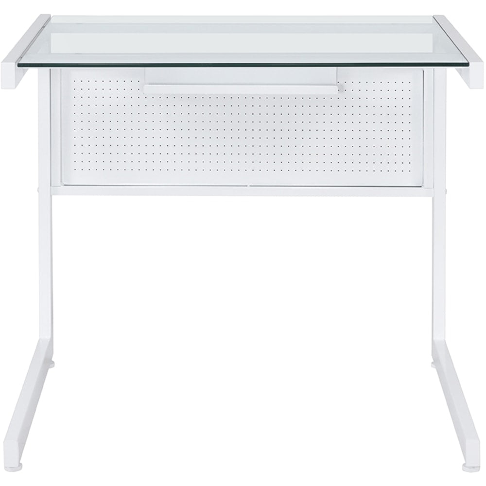 Eurostyle Caesar 34inW Writing Desk, White