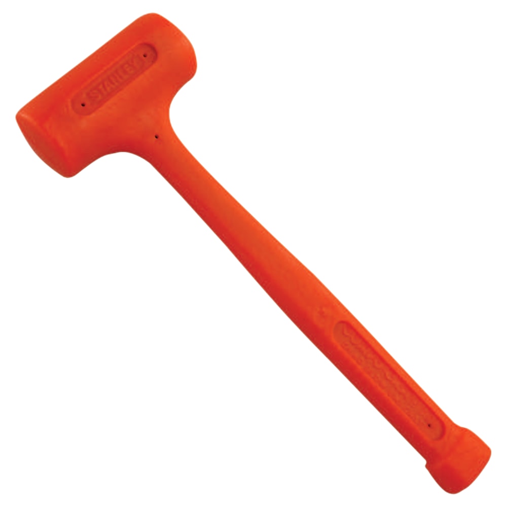 Compo-Cast Standard Head Soft Face Hammer, 10 oz Head, 1.20 in Diameter, Orange