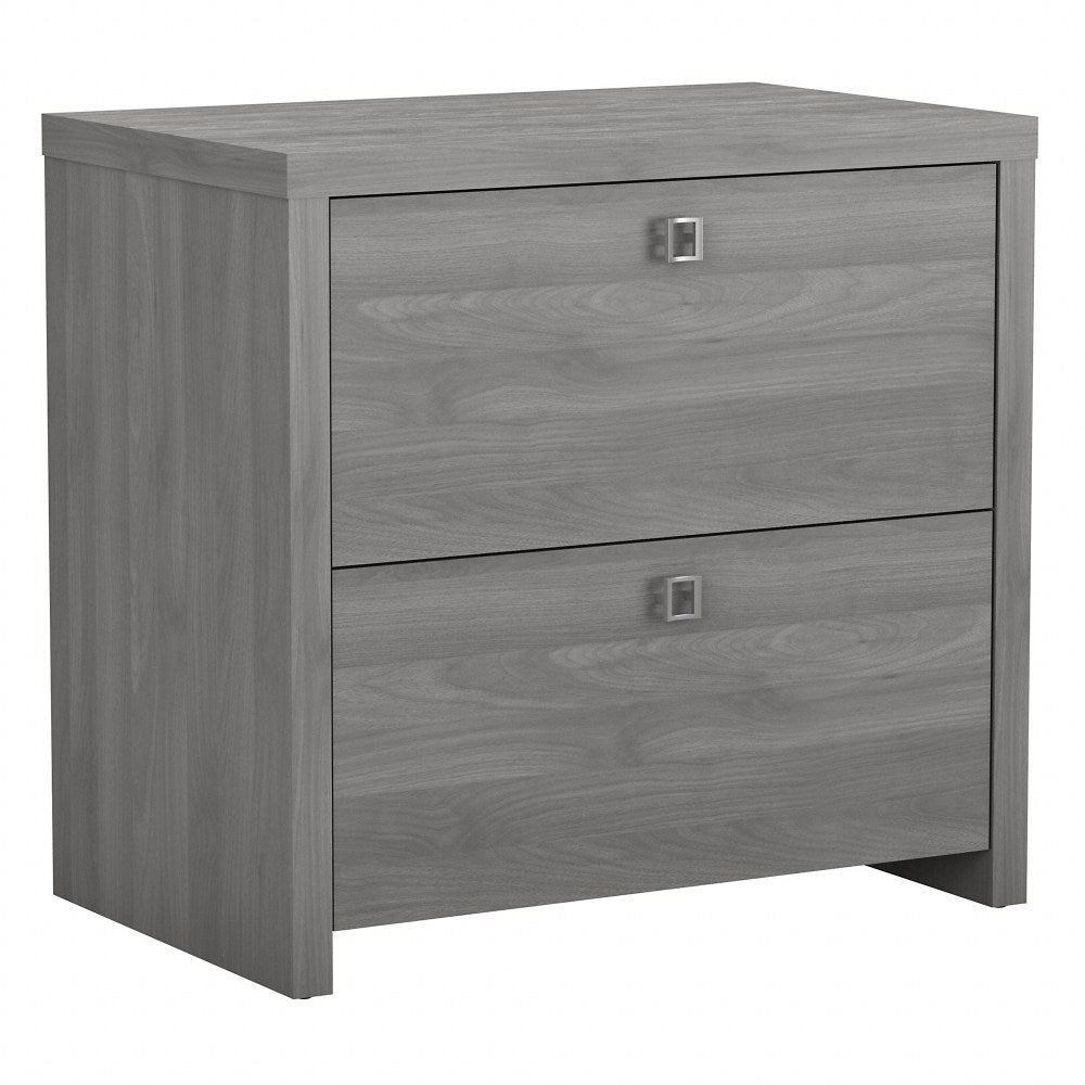 Bush Business Furniture Echo 31-5/8inW x 20inD Lateral 2-Drawer File Cabinet, Modern Gray, Standard Delivery