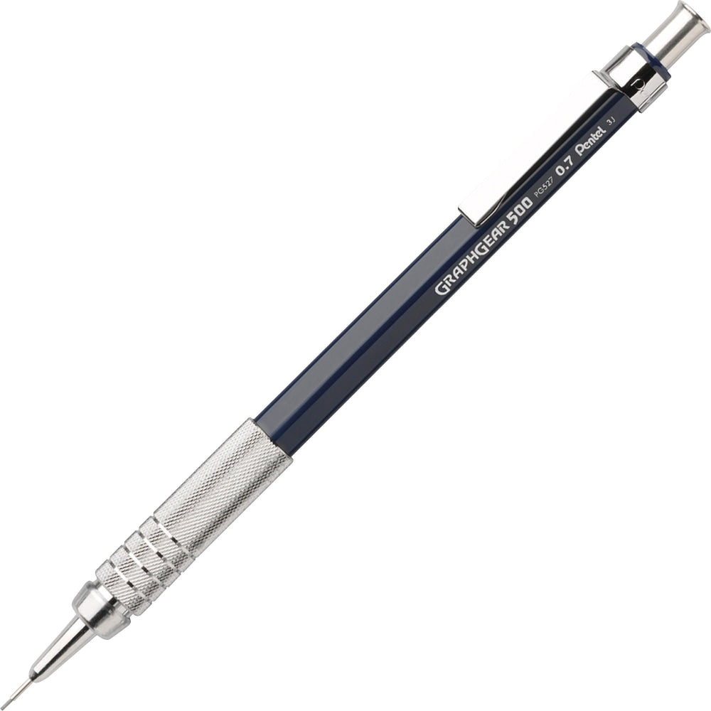 Pentel Graph Gear 500 Automatic Drafting Pencils, 0.7 mm, Blue Barrel