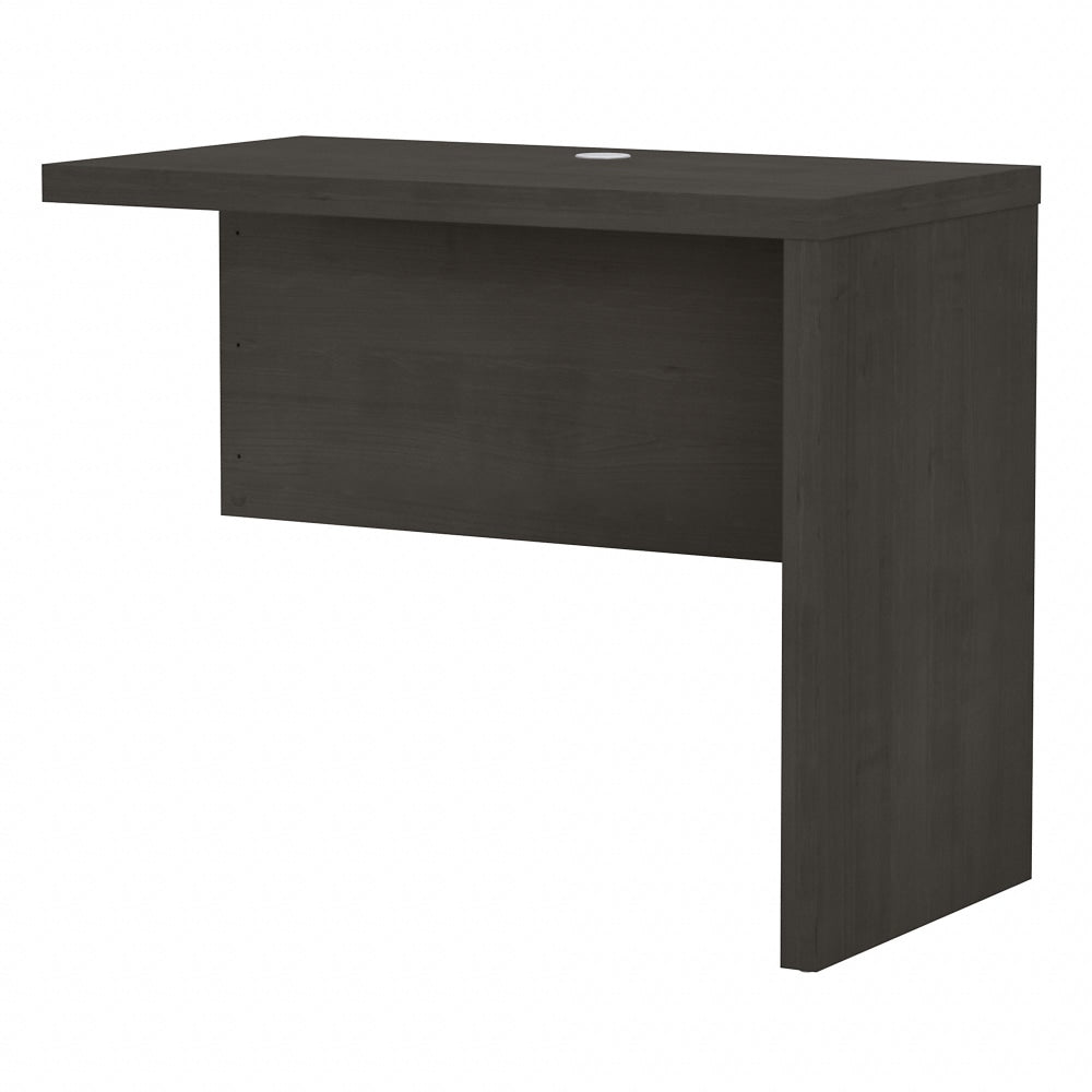 Bush Business Furniture Echo 37inW Desk Return, Charcoal Maple, Standard Delivery