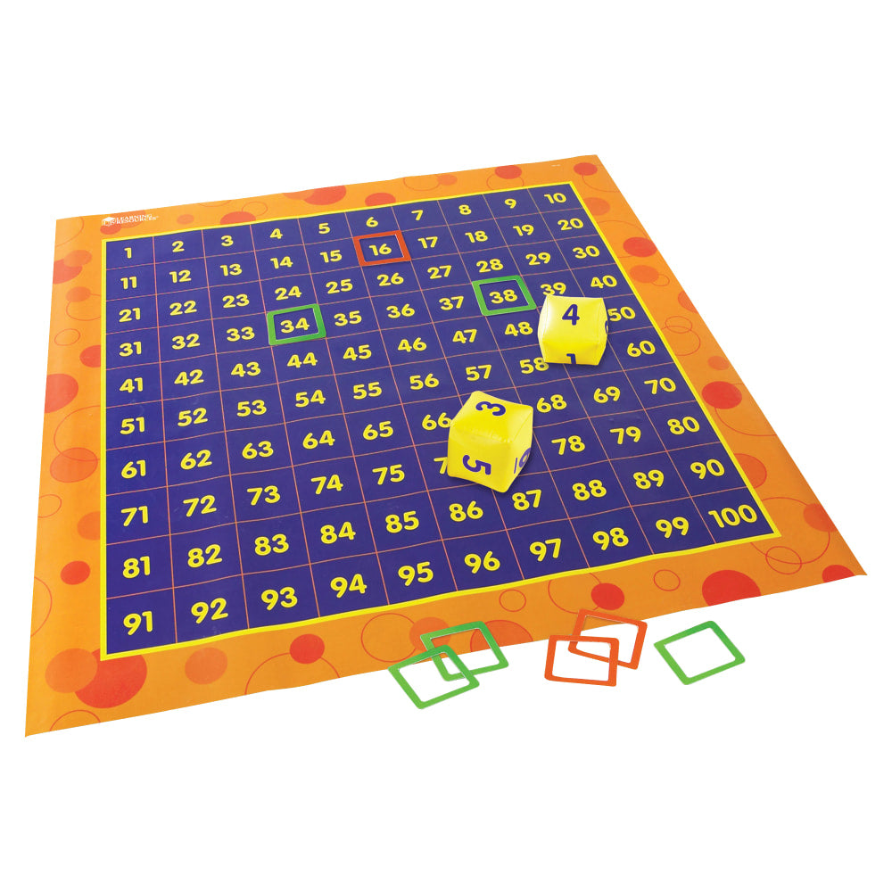 Learning Resources Hip Hoppin Hundred Mat, Kindergarten - Grade 2