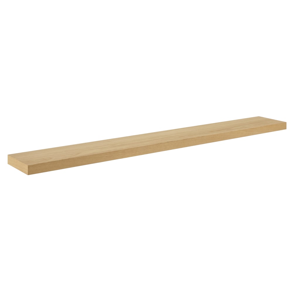 Eurostyle Barney 75in Floating Shelf, Oak