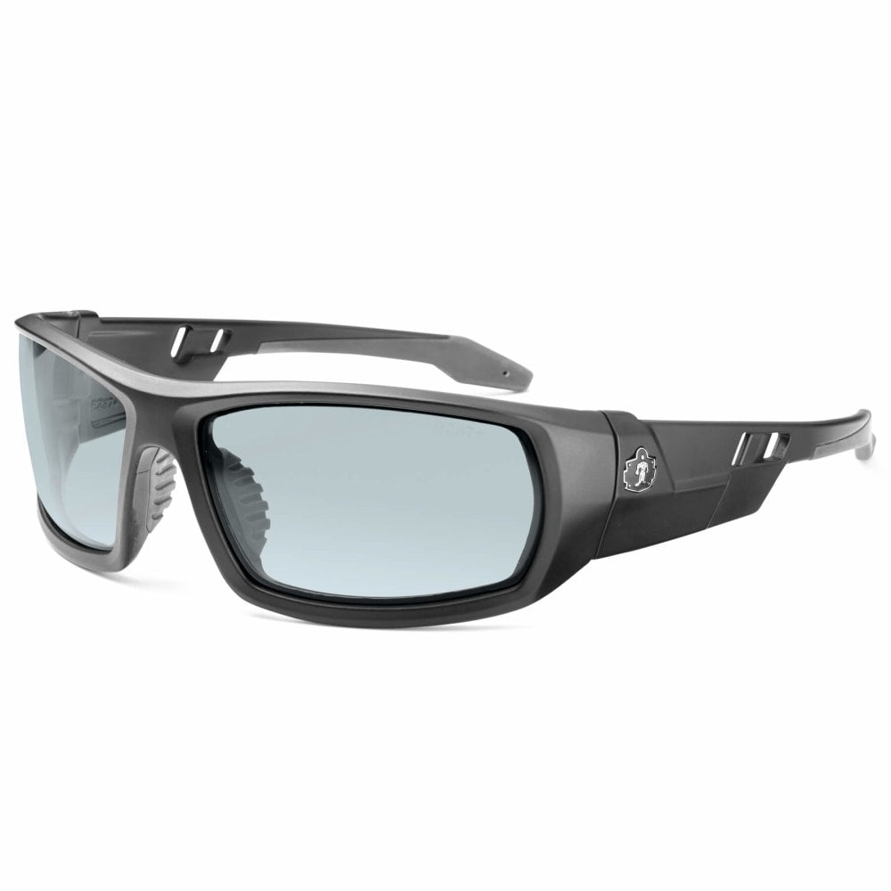 Ergodyne Skullerz Safety Glasses, Odin, Anti-Fog, Matte Black Frame, Indoor/Outdoor Lens