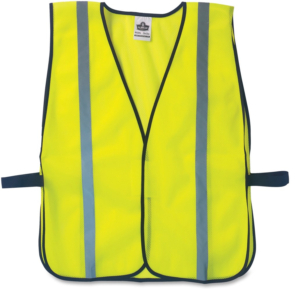 Ergodyne 8020HL  Lime Non-Certified Standard Vest