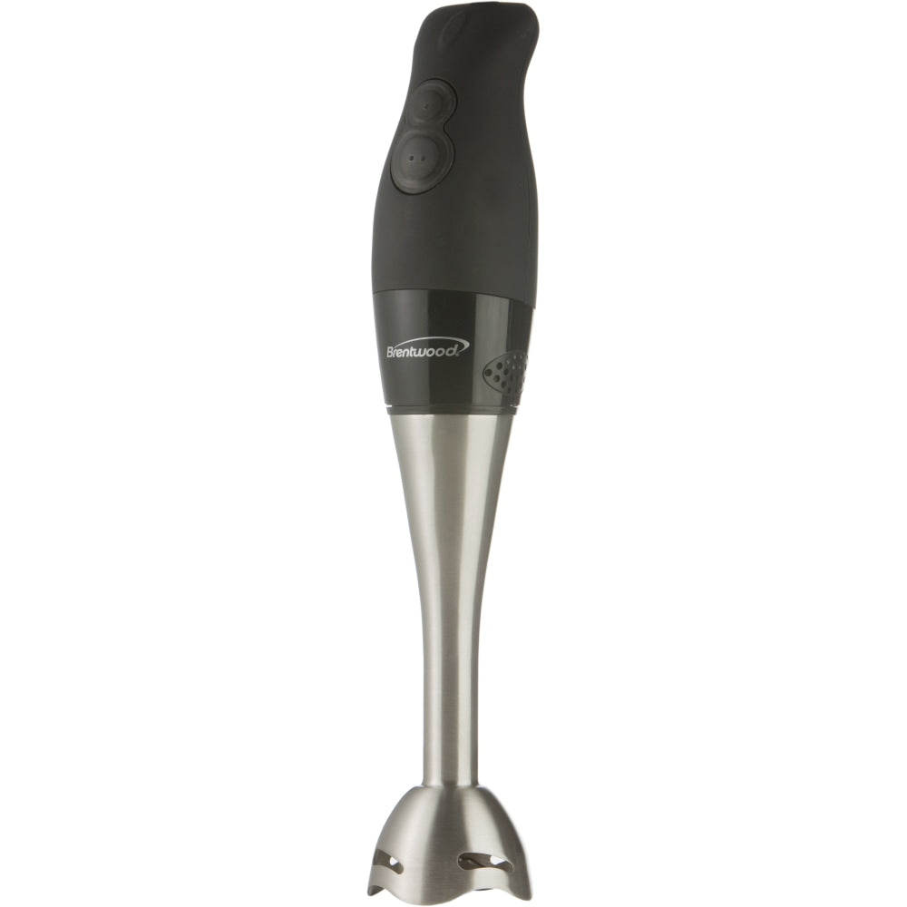 Brentwood HB-33BK 2 Speed Comfort Grip Hand Blender in Black - 200 W - 2 Speed Setting(s) - 4.83 ft - Black