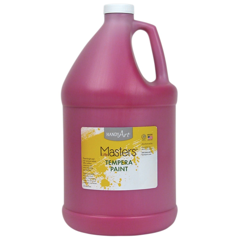 Little Masters Tempera Paint, 128 Oz, Magenta, Pack Of 2