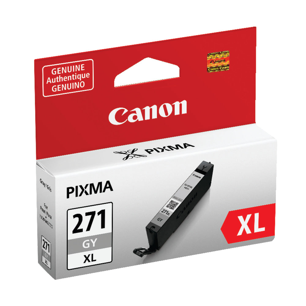 Canon CLI-271XL Gray High-Yield Ink Tank, 0340C001