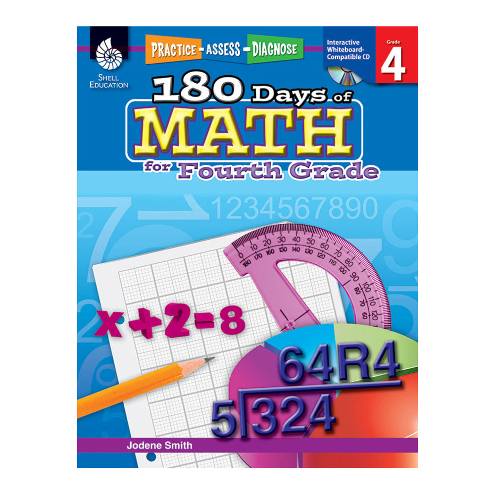 Shell Education 180 Days of Math Practice, Grade 4