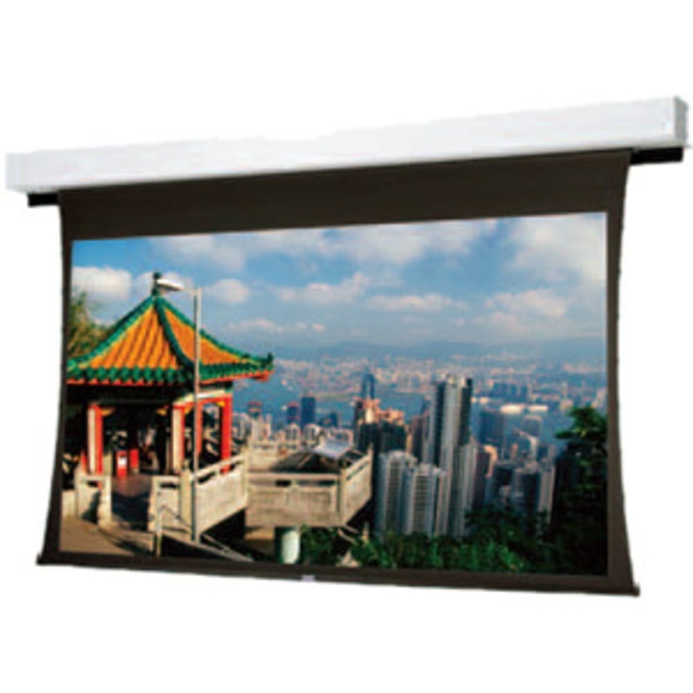 Da-Lite Tensioned Advantage Deluxe Electrol Wide Format - Projection screen - ceiling mountable - rear - 189in (189 in) - 16:10 - Da-Tex - white powder coat