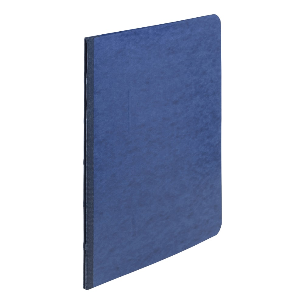 ACCO Presstex Binder, Side Bound, 11in x 8 1/2in, 60% Recycled, Dark Blue