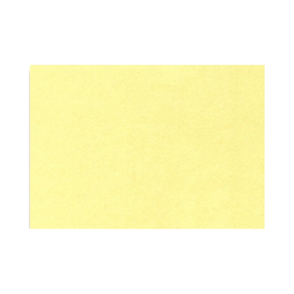 LUX Mini Flat Cards, #17, 2 9/16in x 3 9/16in, Lemonade Yellow, Pack Of 50