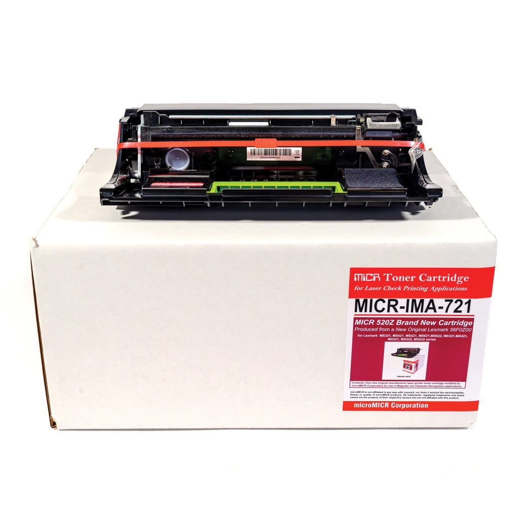 microMICR Alternative Lexmark MS321 MICR Imaging Unit - Laser Print Technology - 60000 Pages - 1 Each - Black