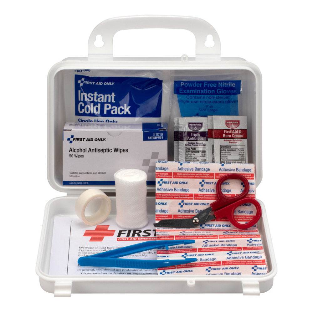 PhysiciansCare 113-Piece First Aid Kit, White, 113 Pieces