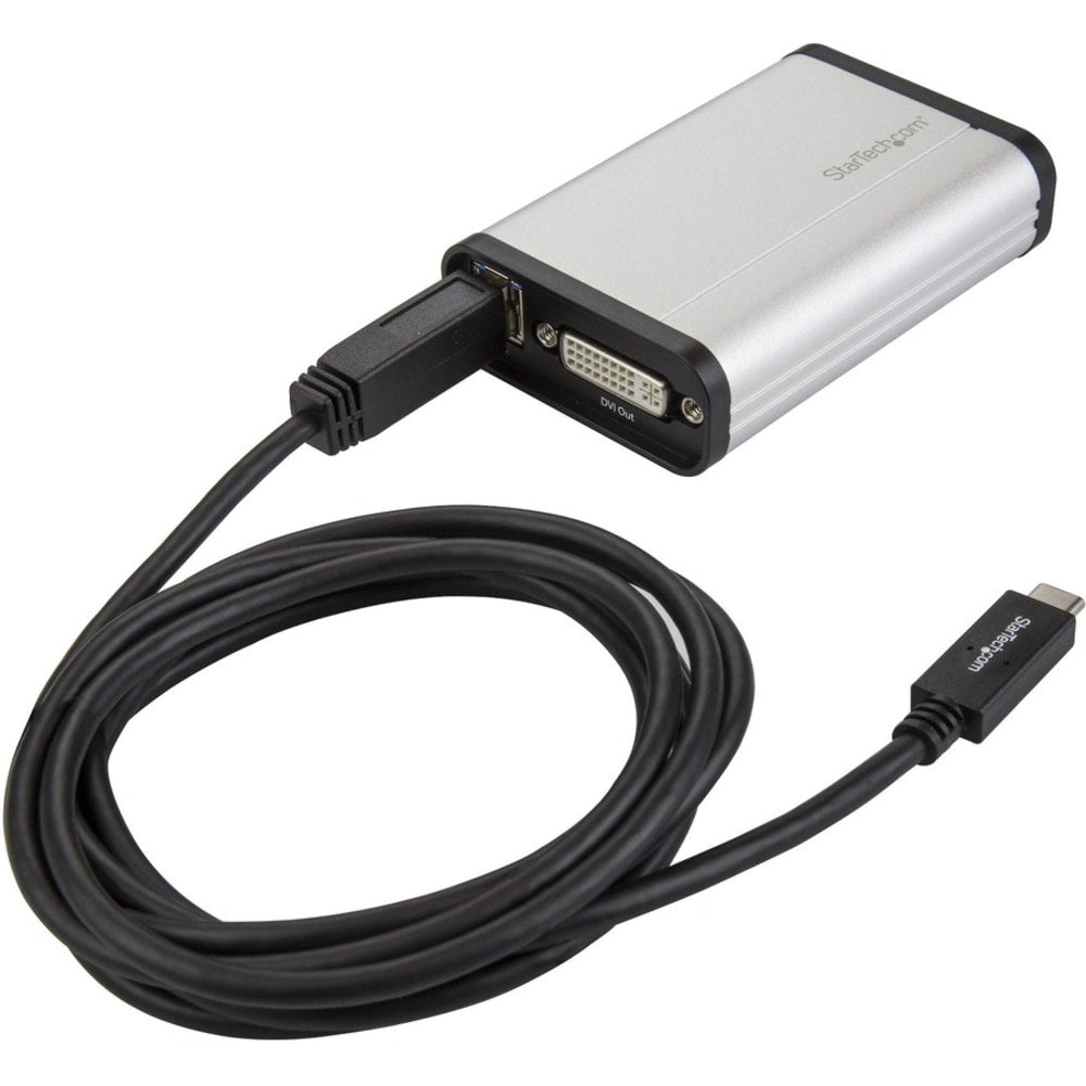 StarTech.com DVI to USB C Video Capture Device - USB Capture Card - Windows and Mac - DirectShow Compatible - 1080p 60fps - USBC2DVCAPRO - USB capture card includes software on Windows and Mac - 1080p DVI to USB video capture device