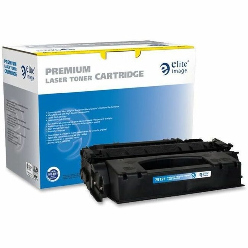 Elite Image Remanufactured Black High Yield Toner Cartridge Replacement For HP 49X, Q5949X, ELI75121