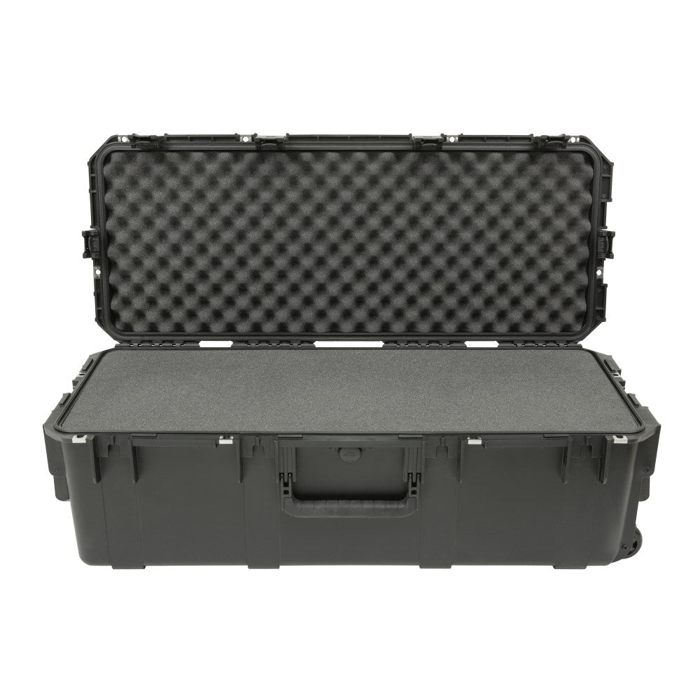 SKB Cases i Series Protective Case With Padded Dividers And Wheels, 12in x 13in x 36in, Black