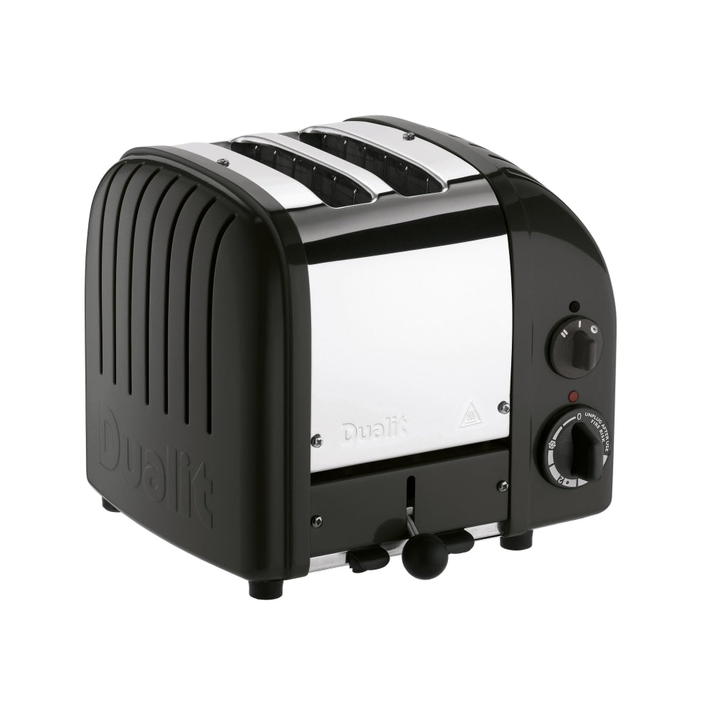 Dualit NewGen Extra-Wide-Slot Toaster, 2-Slice, Black