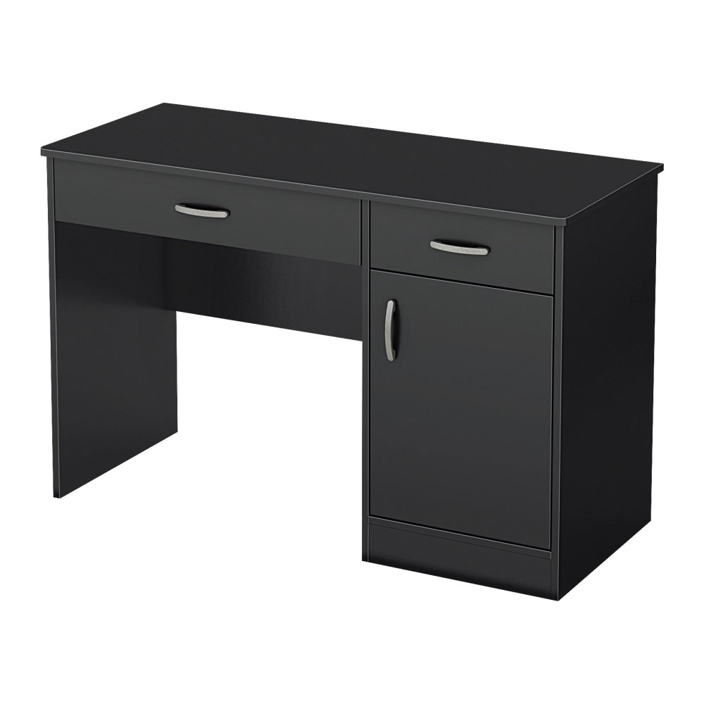 South Shore Axess 43-3/4in Computer Desk, Pure Black