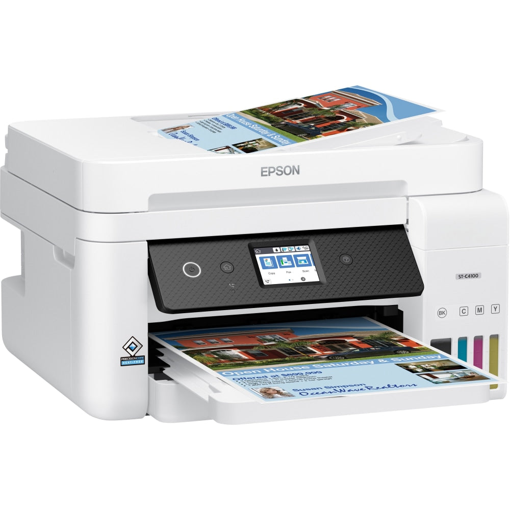 Epson WorkForce ST-C4100 Supertank Inkjet All-in-One Color Printer