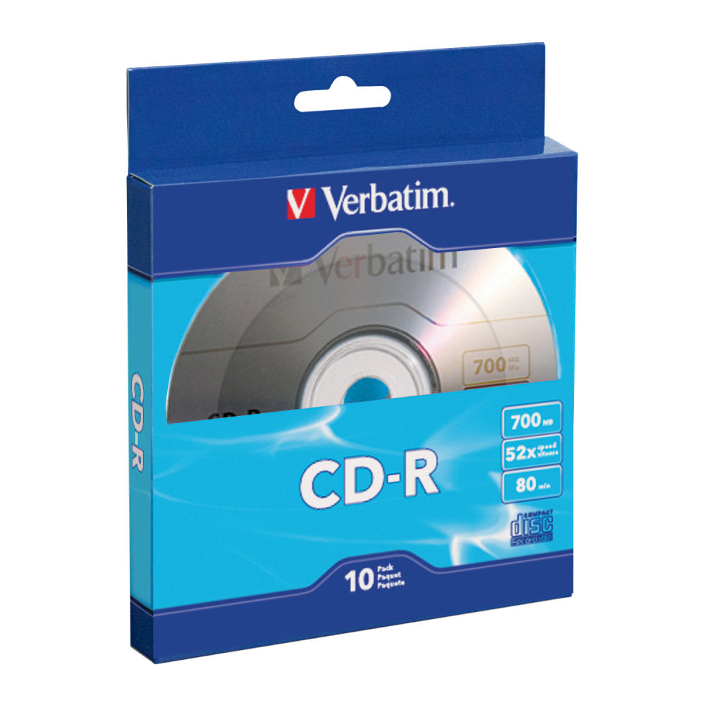 Verbatim CD-R Bulk Box, Pack Of 10