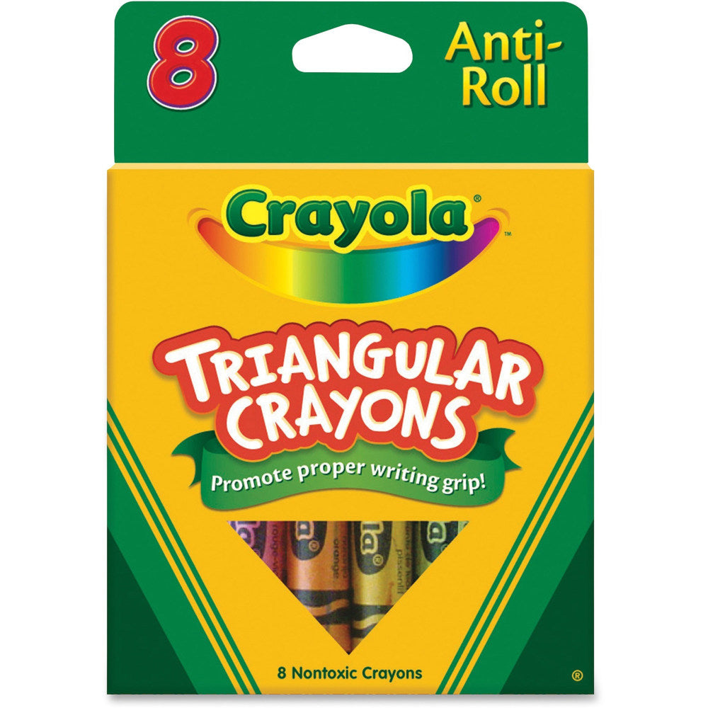 Crayola Triangular Crayons, Box Of 8