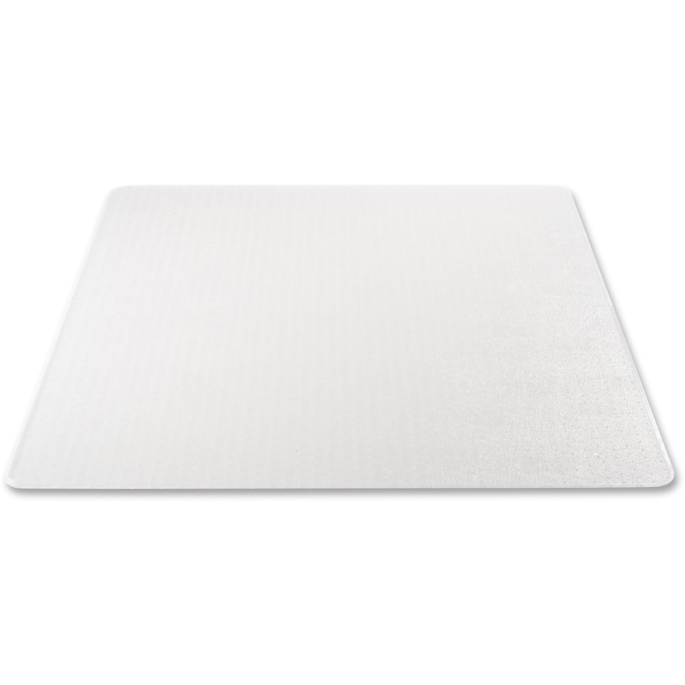 Deflecto SuperMat Medium Weight Chair Mat For Carpet, 60in x 46in, Rectangle, Clear