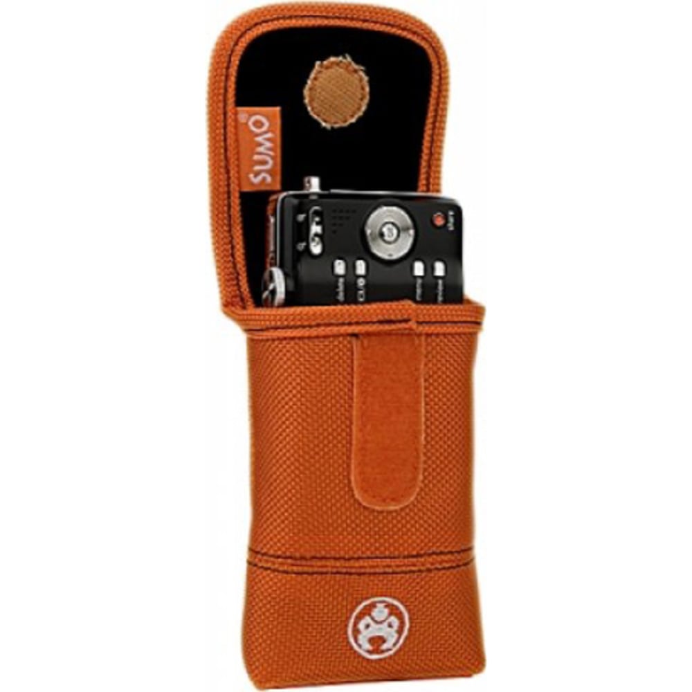 Mobile Edge Sumo Universal Flap - Case for cell phone / player / camera - 1680D ballistic nylon - orange