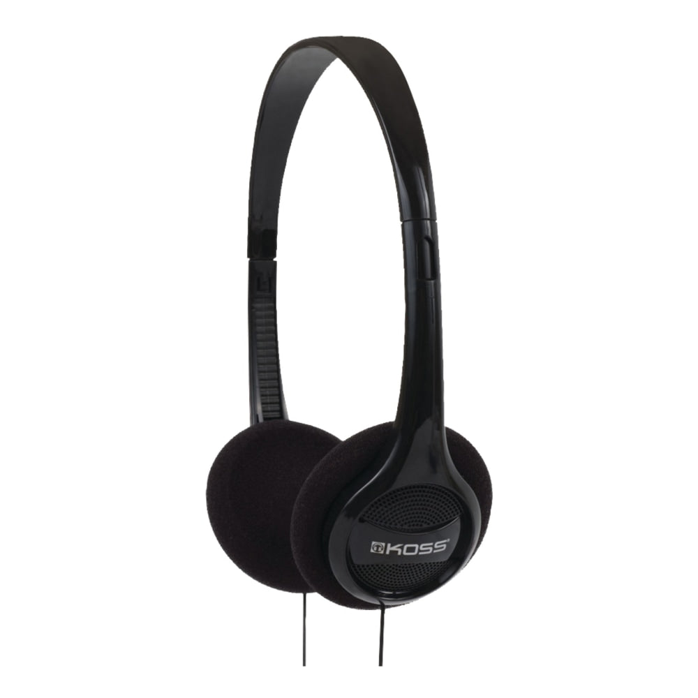 Koss KPH7 Colors On Ear Headphones - Stereo - Black - Wired - 32 Ohm - 80 Hz 18 kHz - Over-the-head - Binaural - Supra-aural - 4 ft Cable