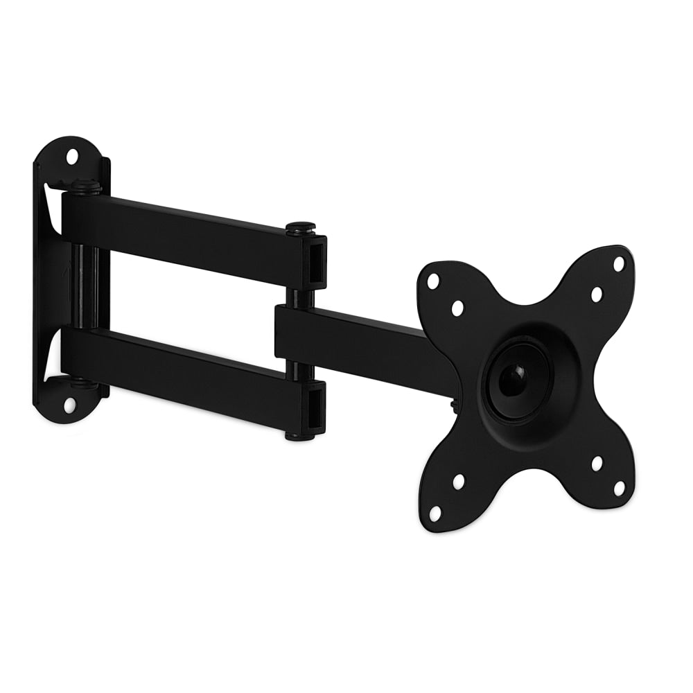 Mount-It! Swivel Wall Mount For 19 - 32in TVs, 9inH x 6inW x 2inD, Black