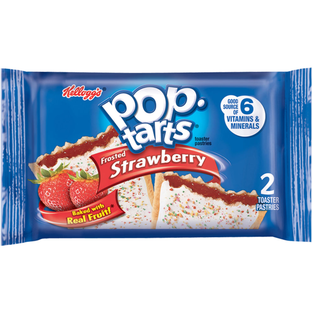 Pop-Tarts, Strawberry, 52 g, Box of 6