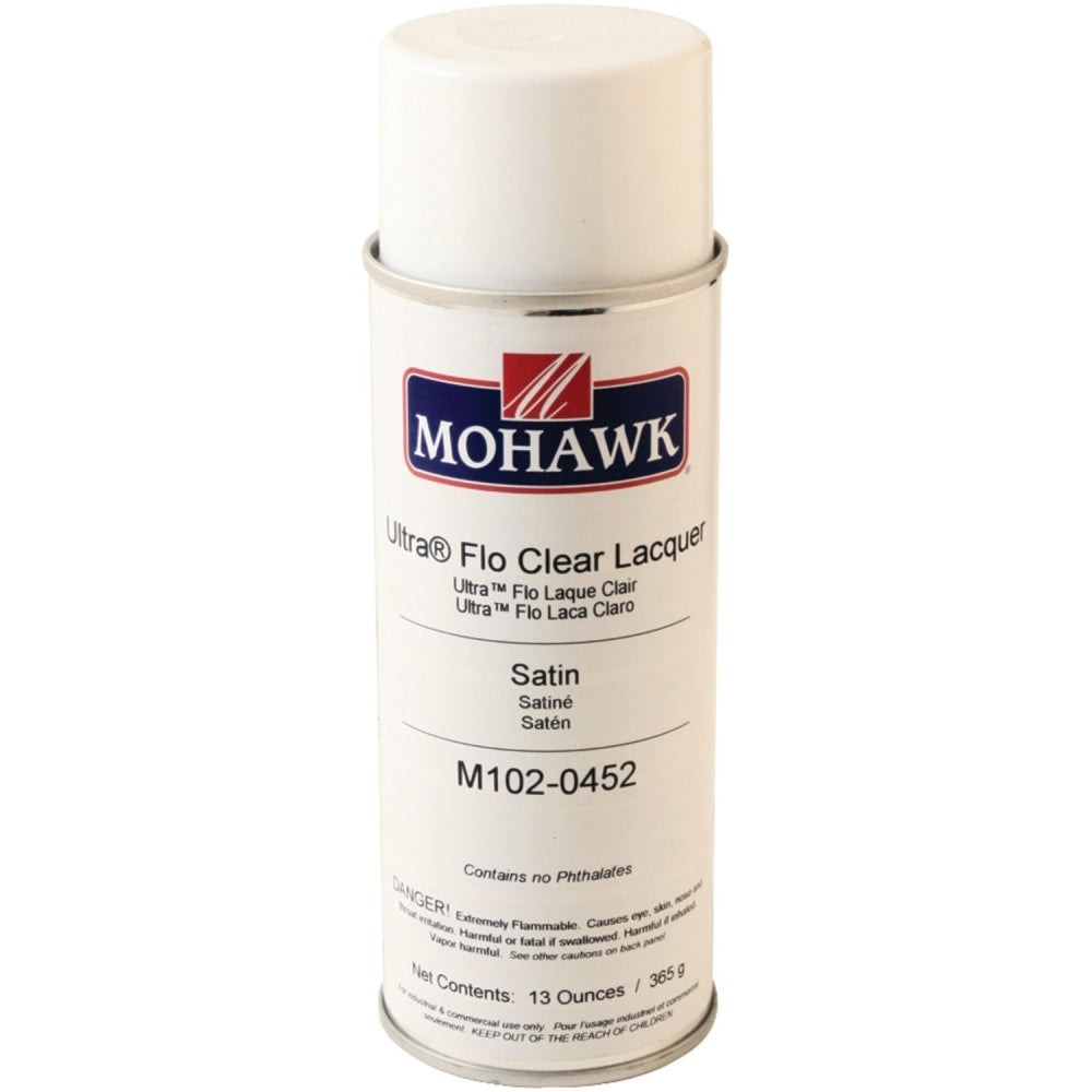 Mohawk Ultra Flo Clear Satin - Spray - 13 fl oz (0.4 quart) - Clear