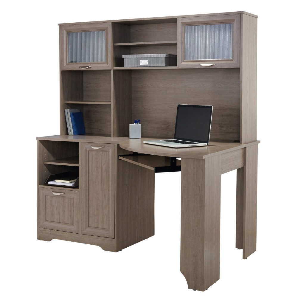 Realspace Magellan 60inW Corner Desk, Gray