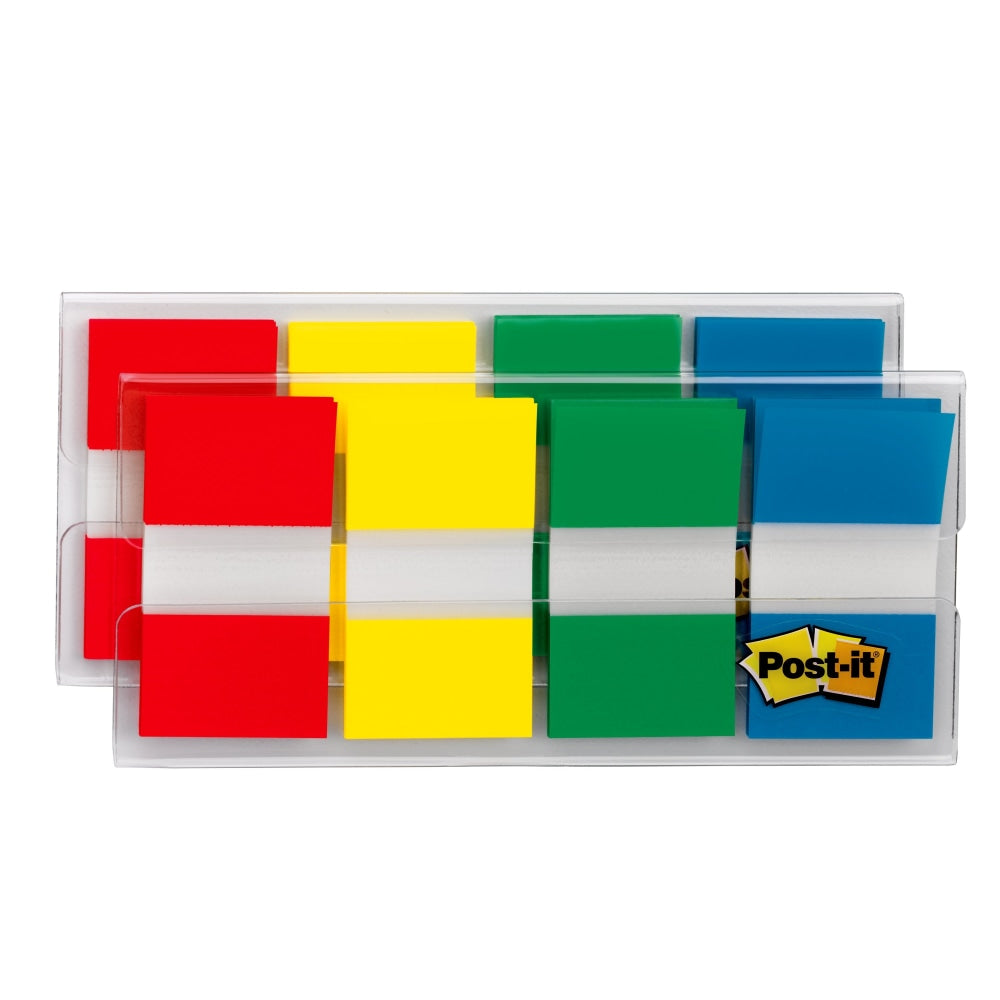 Post-it Notes Flags, 1in, Assorted Colors, 40 Flags Per Pad, Pack Of 4 Pads