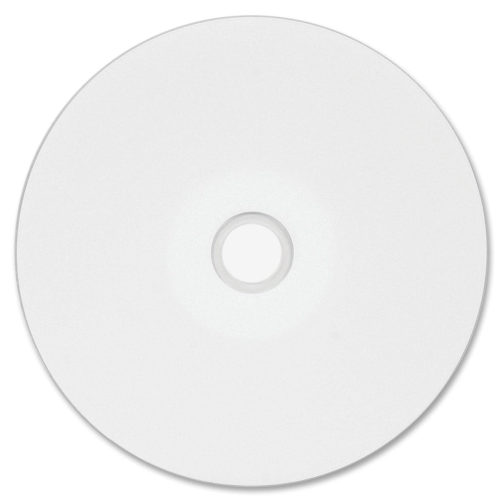 Verbatim DataLifePlus DVD+R Printable Disc Spindle, White, Pack Of 50