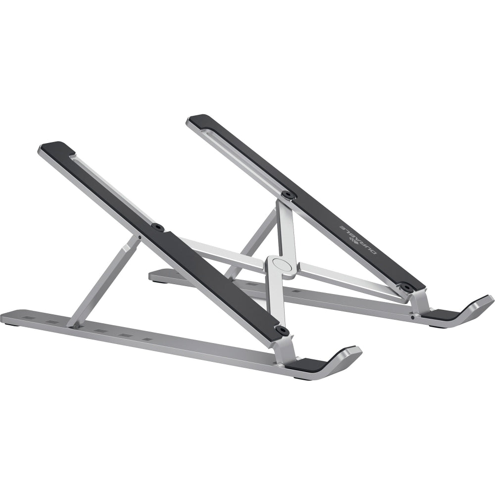 DURABLE Laptop Stand FOLD - Upto 15in Screen Size Notebook Support - Aluminum - Silver