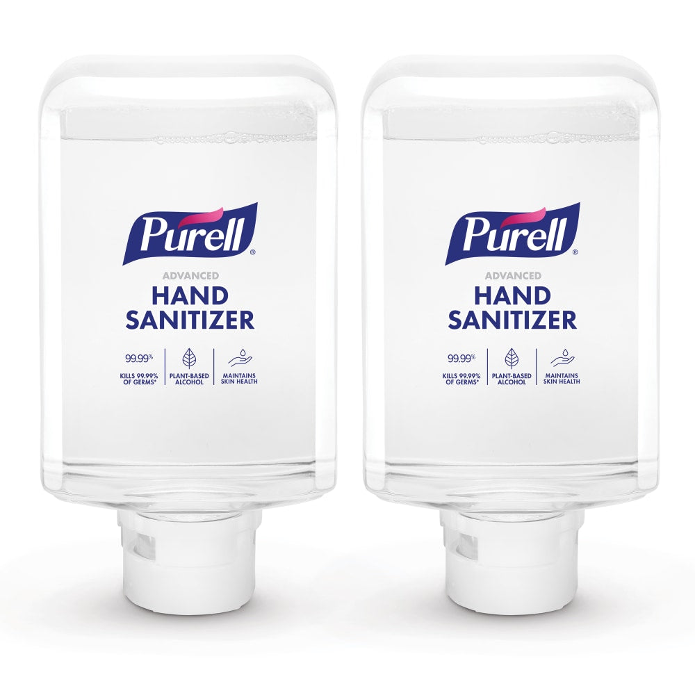 PURELL Advanced Hand Sanitizer Foam, ES10 Refill, Citrus Scent, 1200 mL, Case of 2 Refills