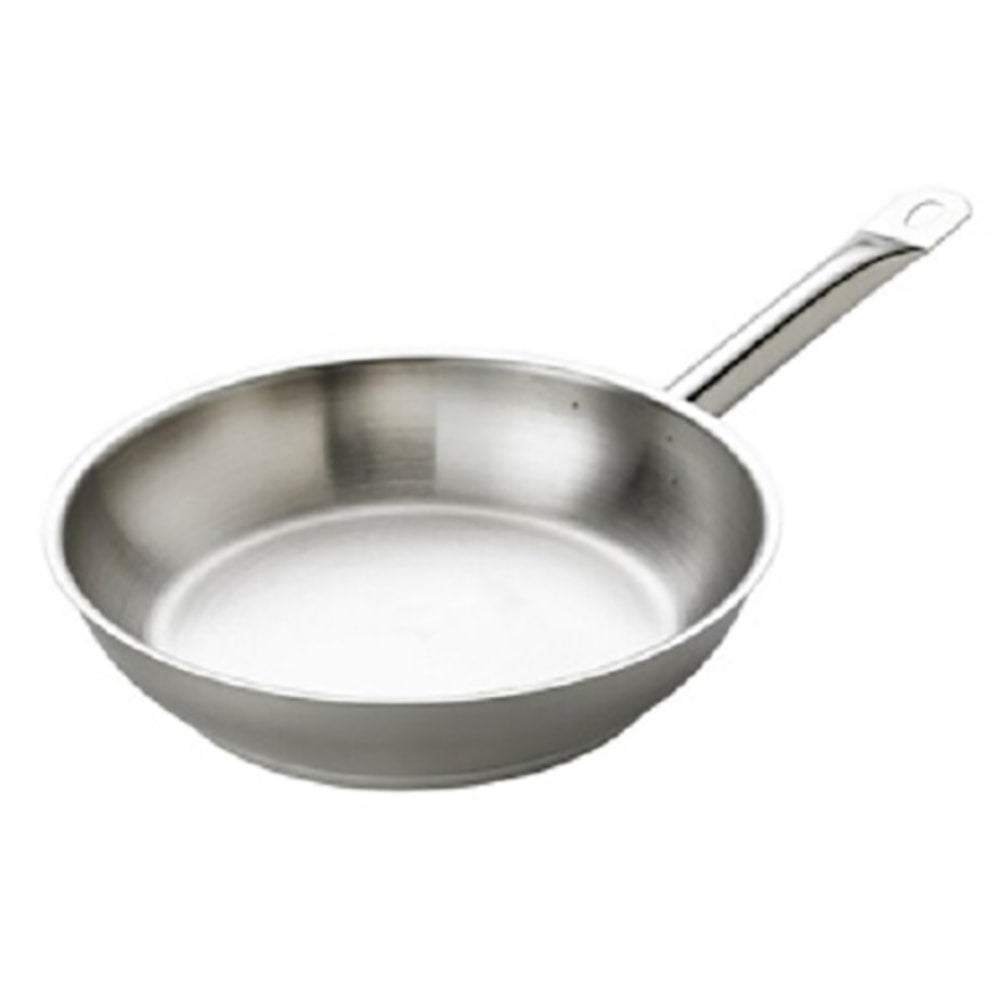 Hoffman Browne Steel Non-Stick Frying Pans, 11in x 2in, Silver, Pack Of 6 Pans