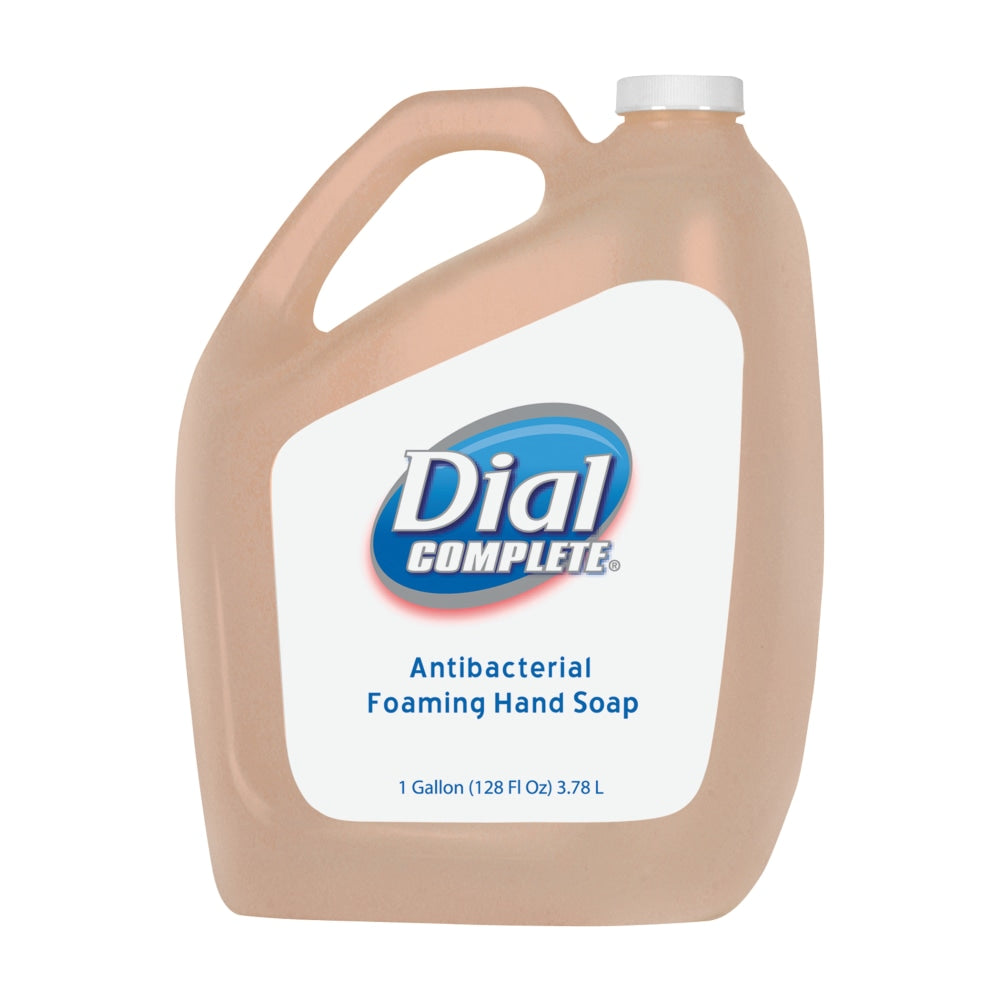 Dial Complete Antibacterial Foaming Hand Soap, Fresh Scent, 1 Gallon, Case Of 4